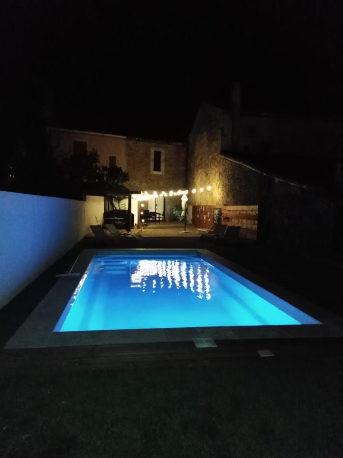 Maison A Bizanet Avec Piscine Eksteriør billede